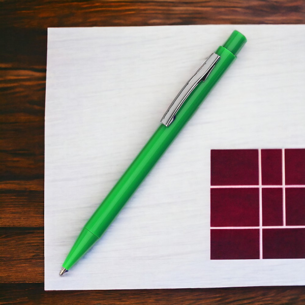 Ручка шариковая Glory / Удобная и надежная ручка с нажимным механизмом